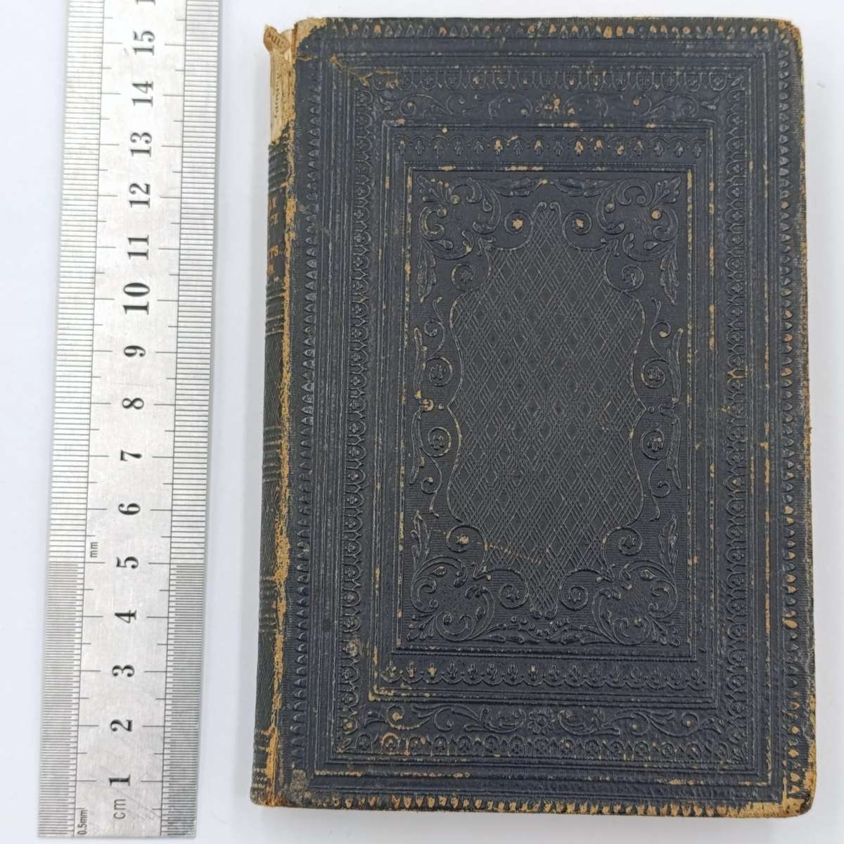 Sunday service book (Wesley's hymas) printed 1852 inscribed AA Louw 1861