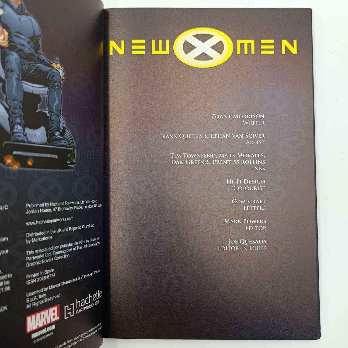 Marvel #63 New X-Men - E is for Extinction graphic novel