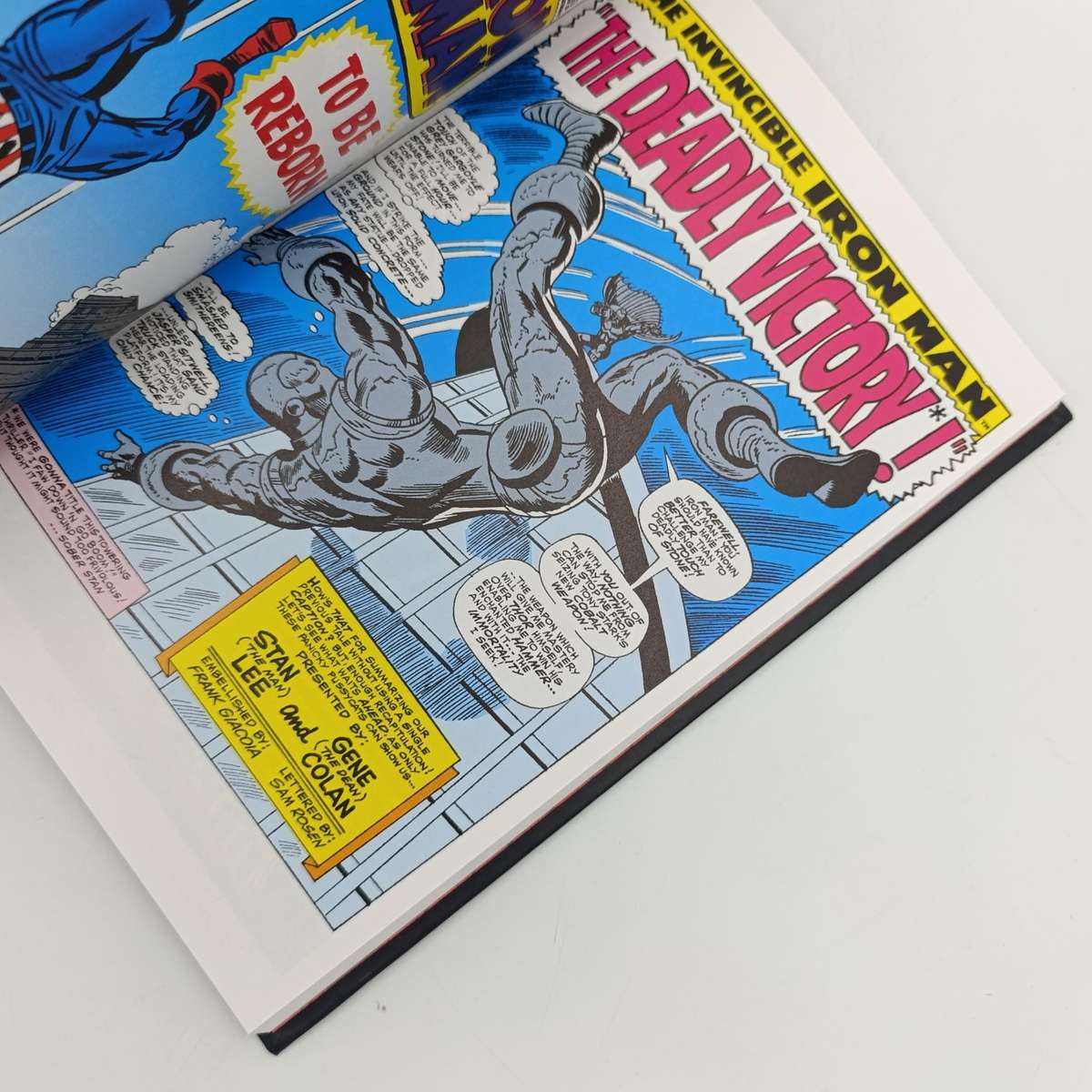 The Invincible Iron Man - The tragedy and the Triumph graphic novel