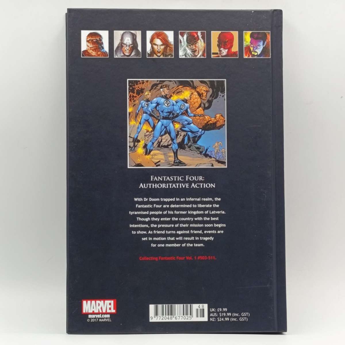Marvel #71 Fantastic Four Authoritative Action graphic novel