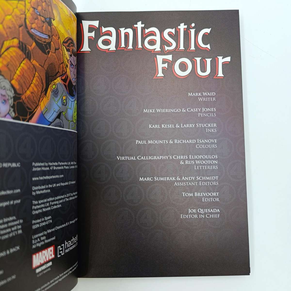 Marvel #70 Fantastic Four Unthinkable graphic novel