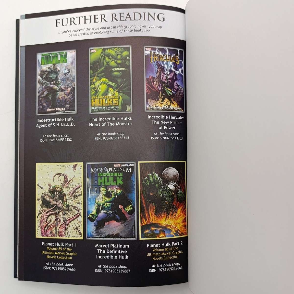 Marvel #95 World War Hulk graphic novel