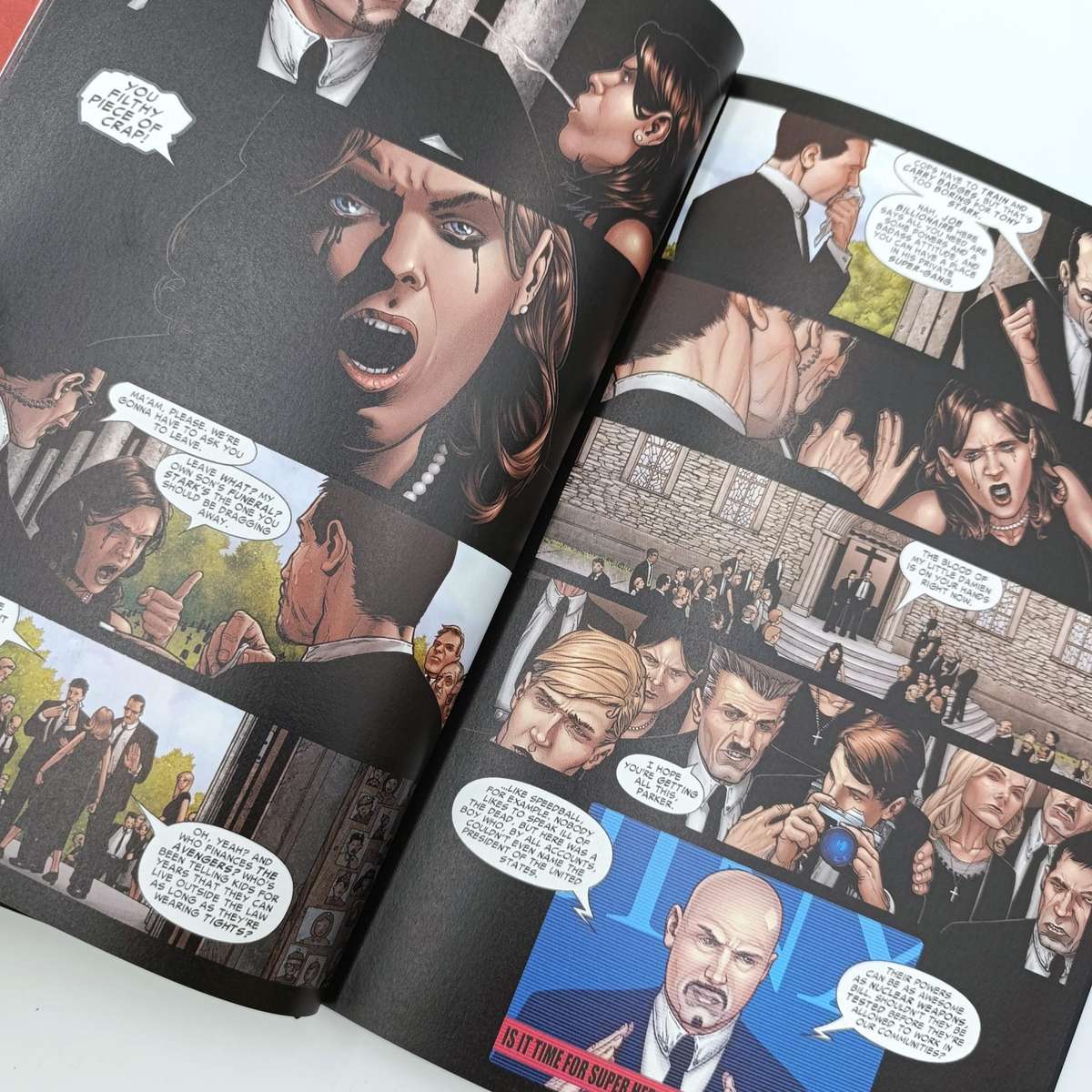 Marvel #90 Civil War graphic novel