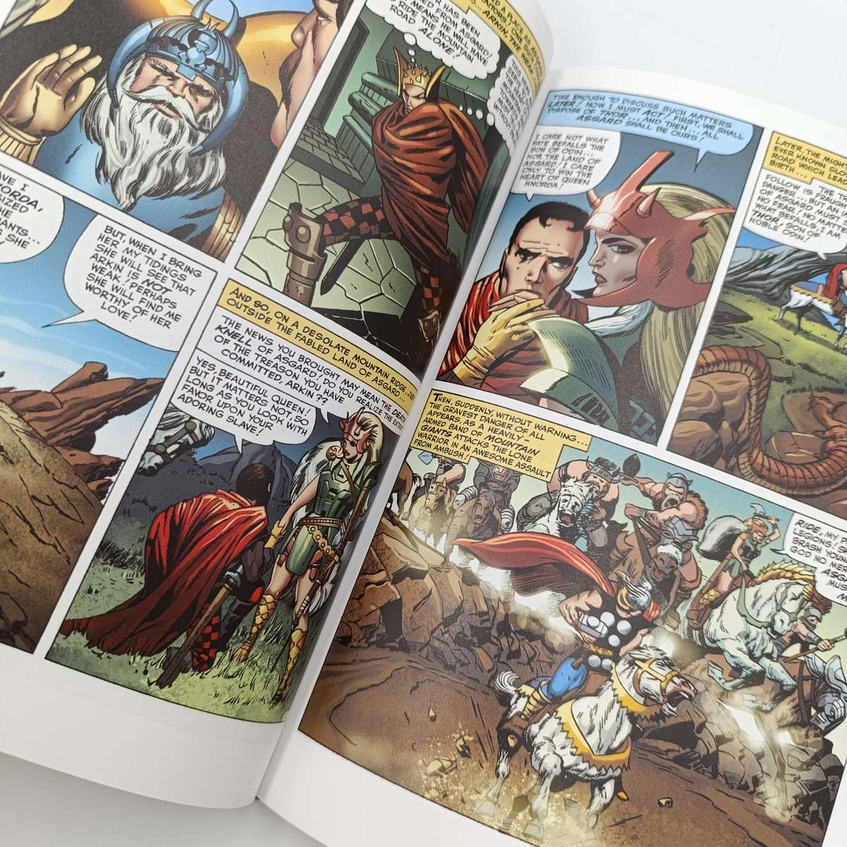 Marvel #2 Thor Tales of Asgard graphic novel