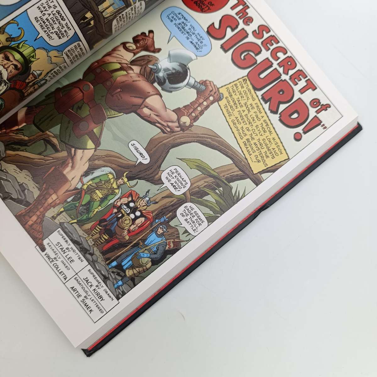 Marvel #2 Thor Tales of Asgard graphic novel