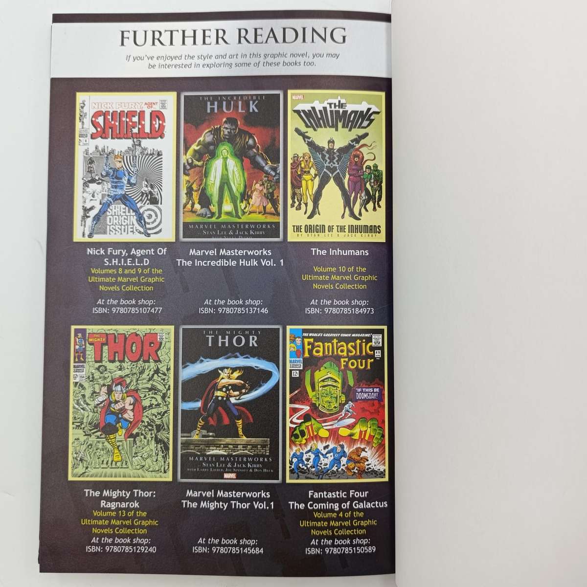 Marvel #2 Thor Tales of Asgard graphic novel