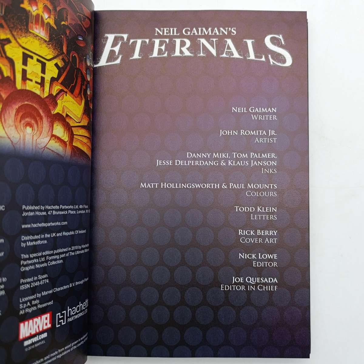 Marvel #93 Eternals graphic novel