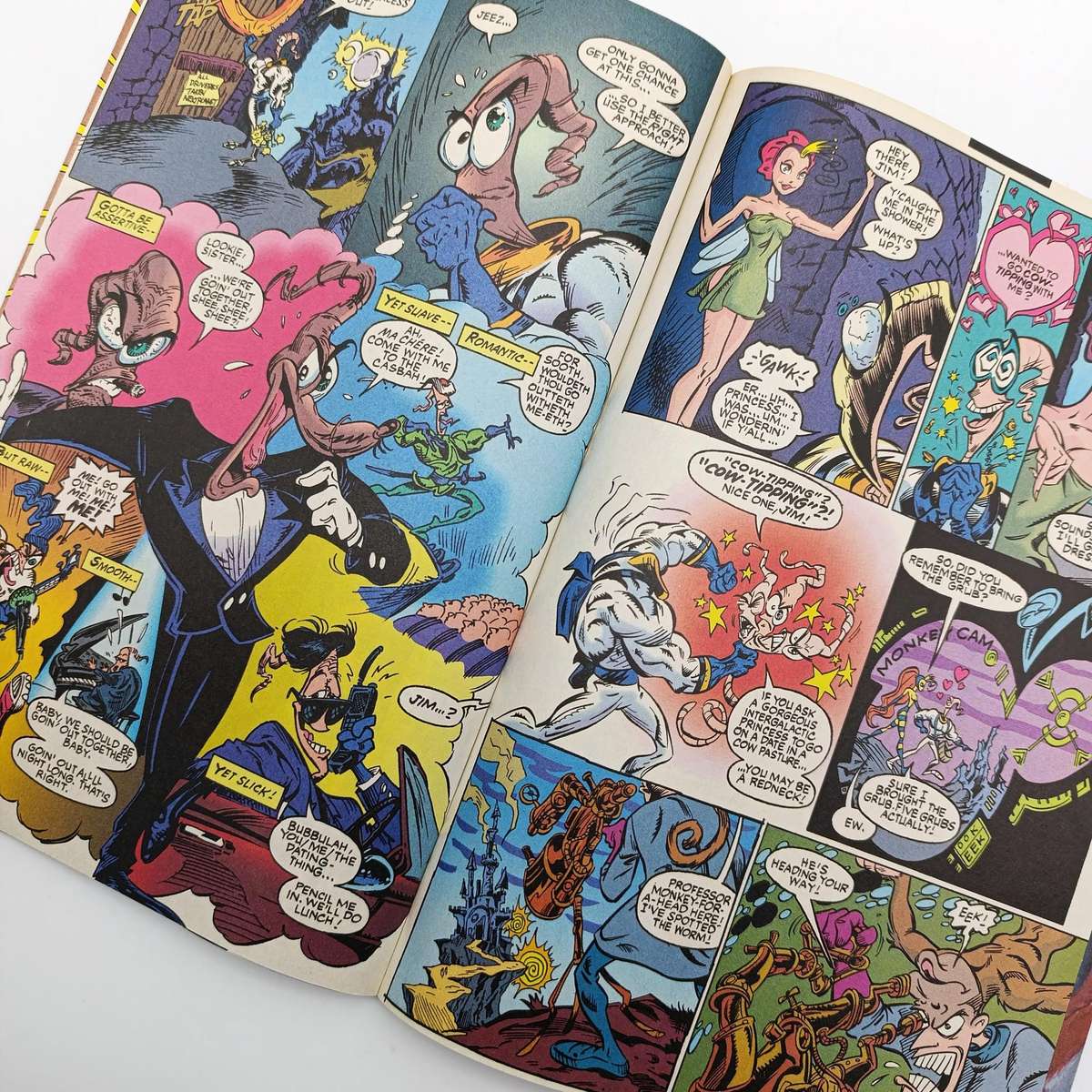 Marvel Absurd Earthworm jim Vol.1 #1 December 1995 direct edition comic book - Canada Print