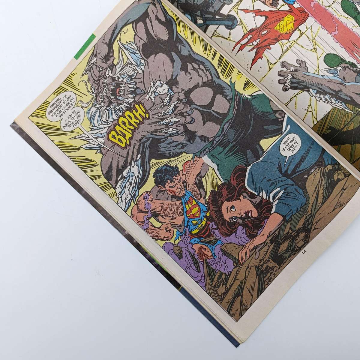 DC Superman - The Death of Superman comic #75 January 1993 issue