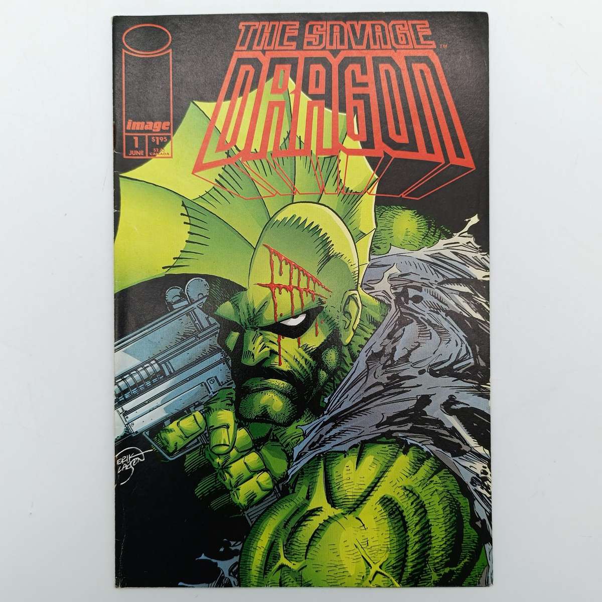 The Savage Dragon #1 and #2 comics - 1993 issues