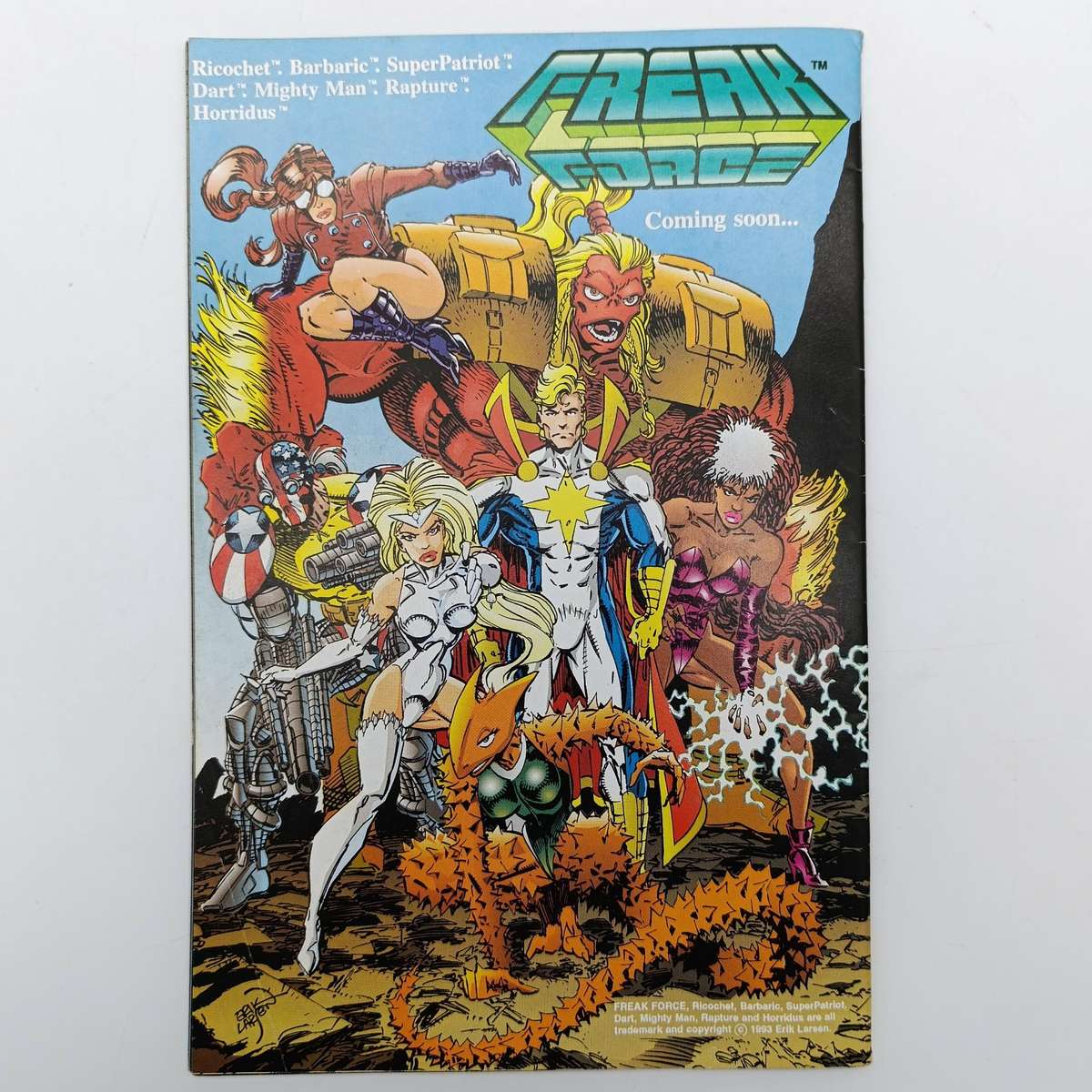 The Savage Dragon #1 and #2 comics - 1993 issues