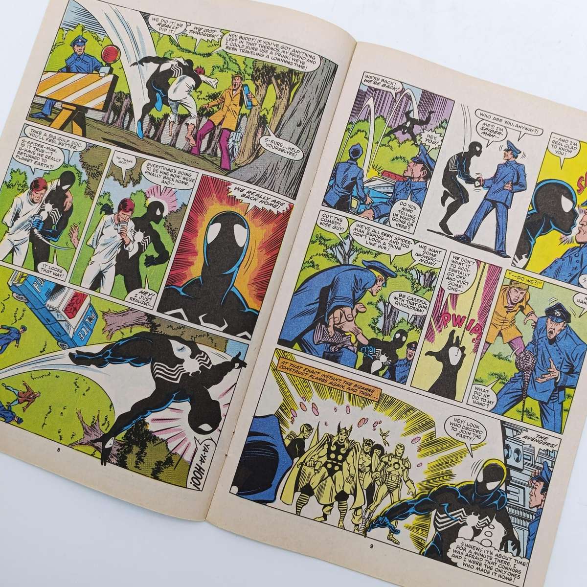 Lot of 4 vintage Spider- Man comics - #24,48, 266, 279 - 1992 to 1994 issues