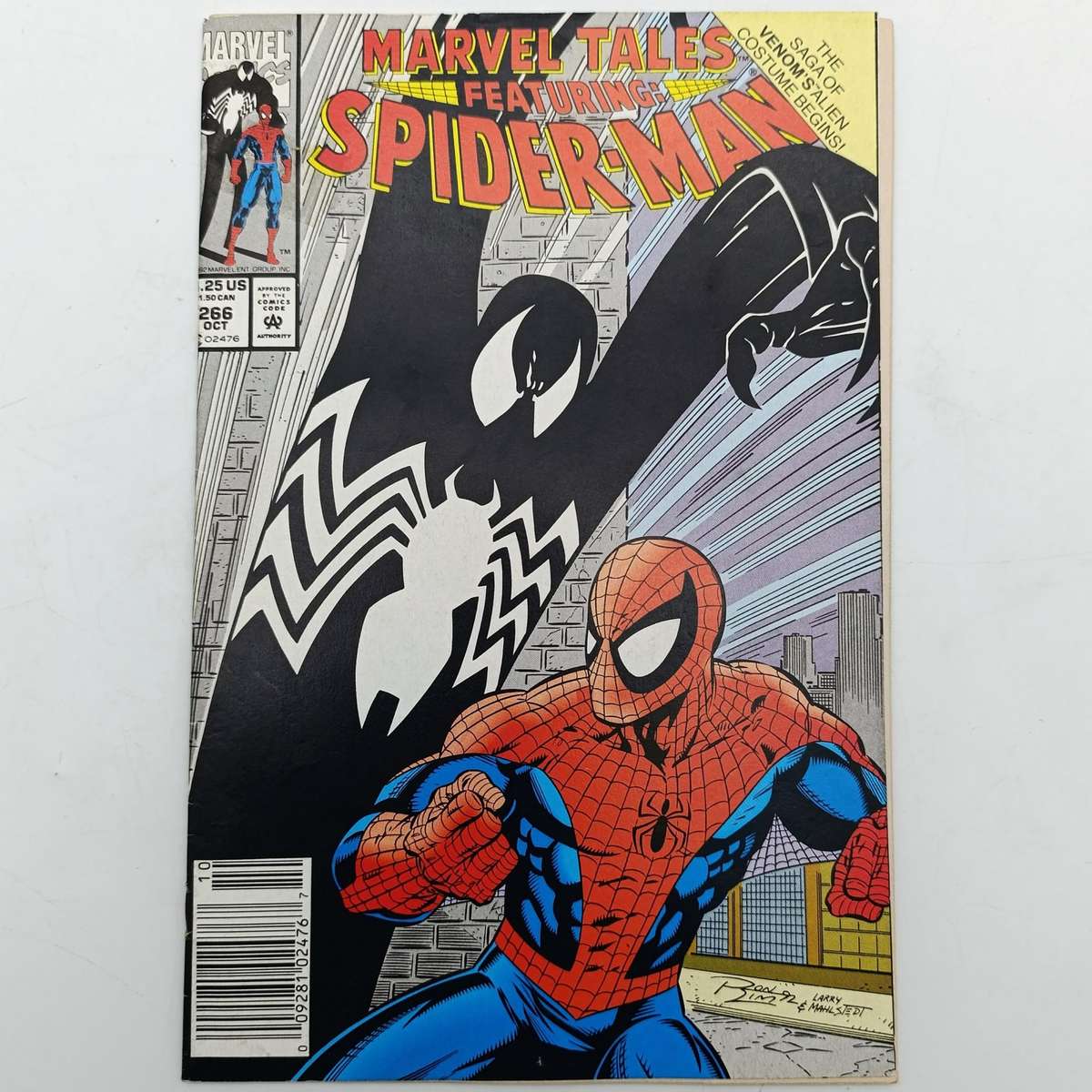 Lot of 4 vintage Spider- Man comics - #24,48, 266, 279 - 1992 to 1994 issues