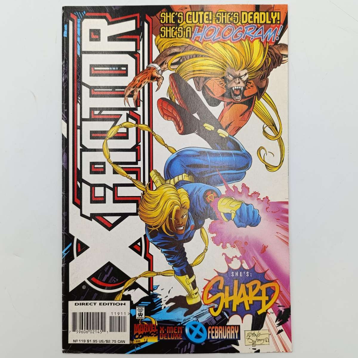 Lot of 3 X-Men X Factor comics - #84,118,119 - 1992 and 1996 issue