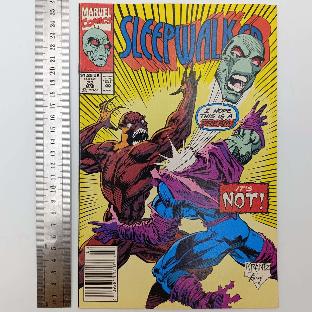 Lot of 3 vintage comics - 1993 issues - Ultraverse Prime, Sleepwalkers