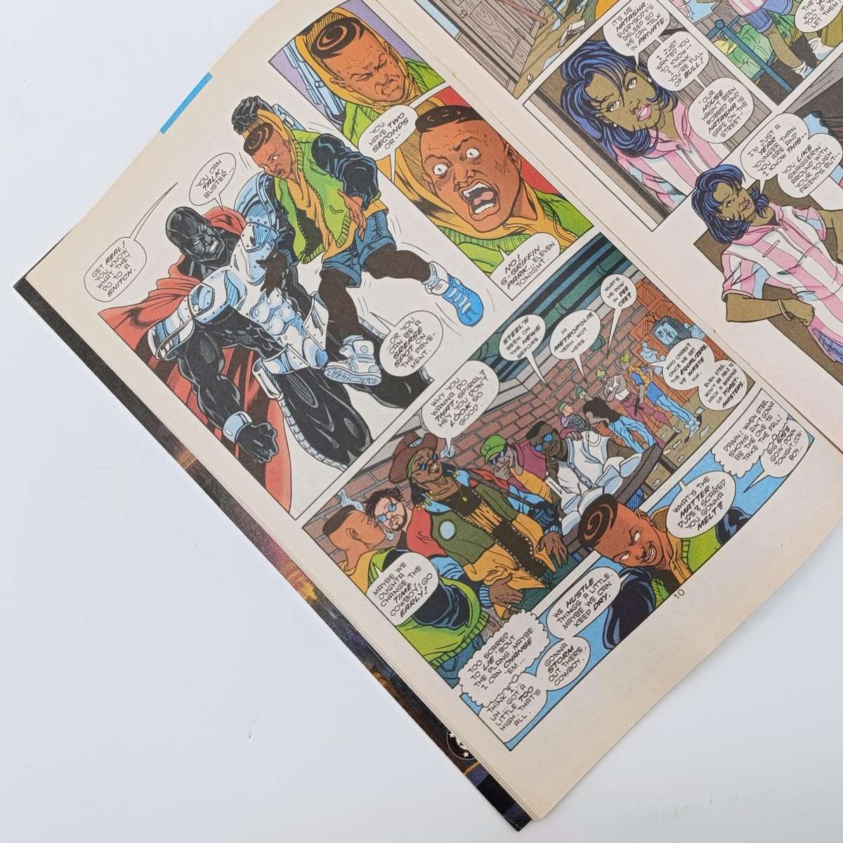 Lot of 3 vintage Marvel and DC comics - 1994 issues - Steel, Wolverine, Namor