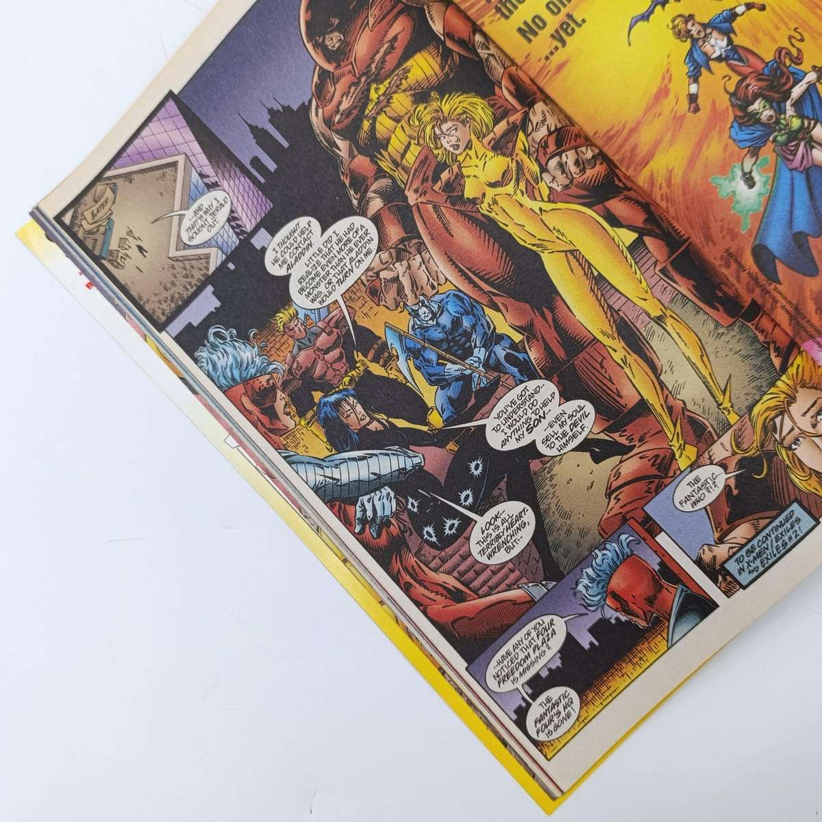 Lot of 3 vintage 1995 issue comics - Captain America, Exiles, The Mask