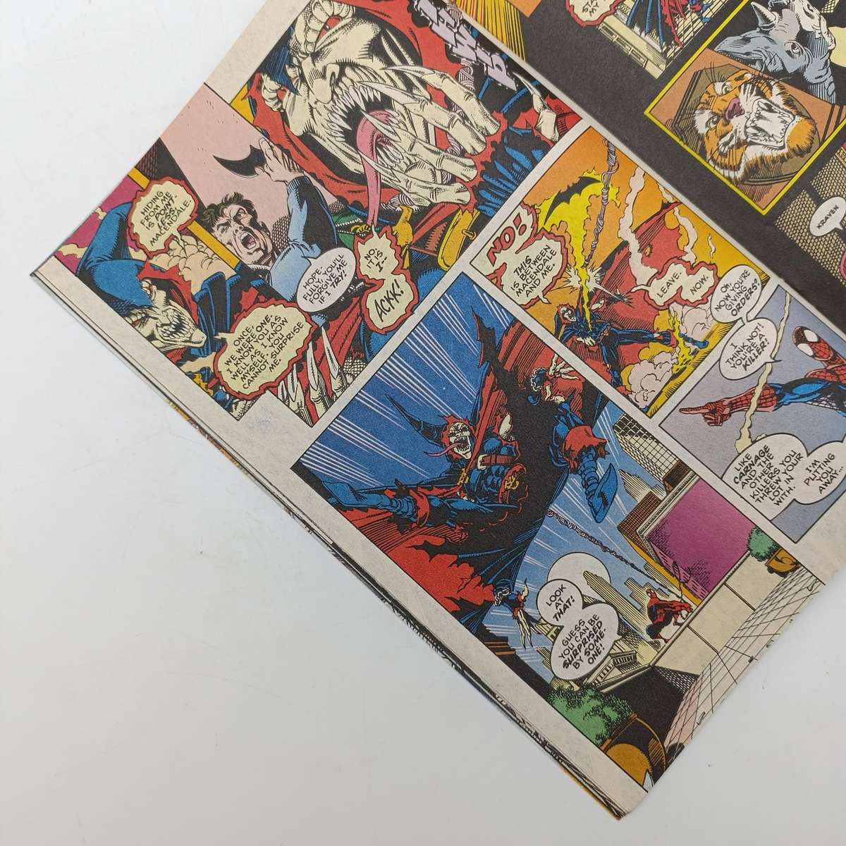 Lot of 3 vintage comics - 1995 South African issue: Spiderman 1 Spawn 1 Spawn 10