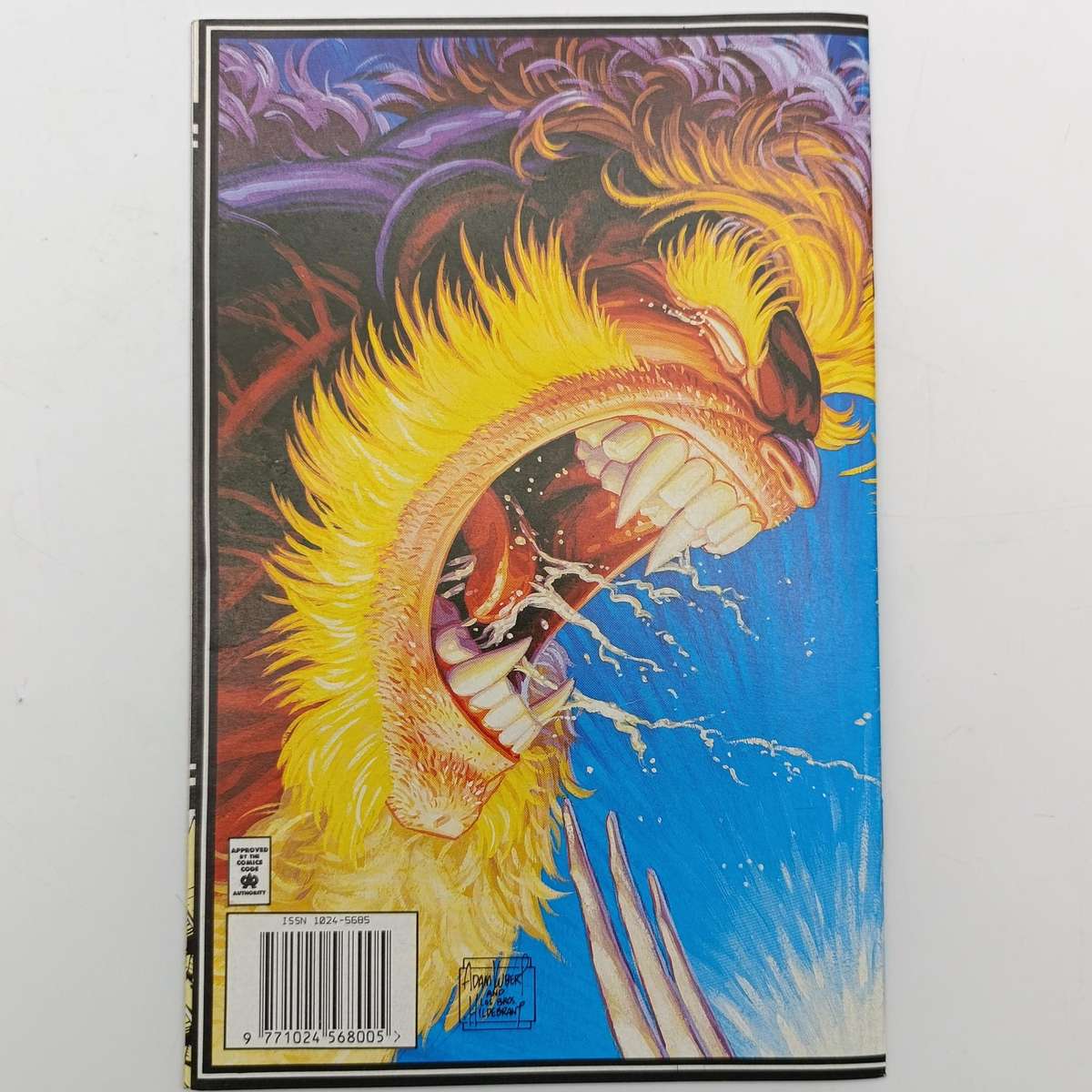 Lot of 3 vintage Marvel comics - 1995 South African issue: Wolverine 1,2 and 4