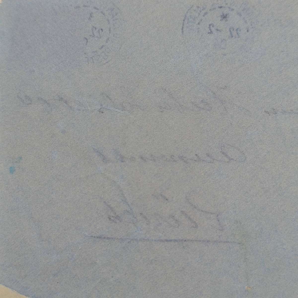 Letter front posted Constantinople, France 22-2-1904 with 25c French stamp
