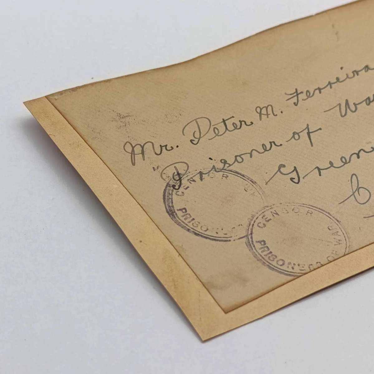 The other posted from Humansdorp 15 Sept 1900 to Green Point camp Cape Town with 2x censor marks