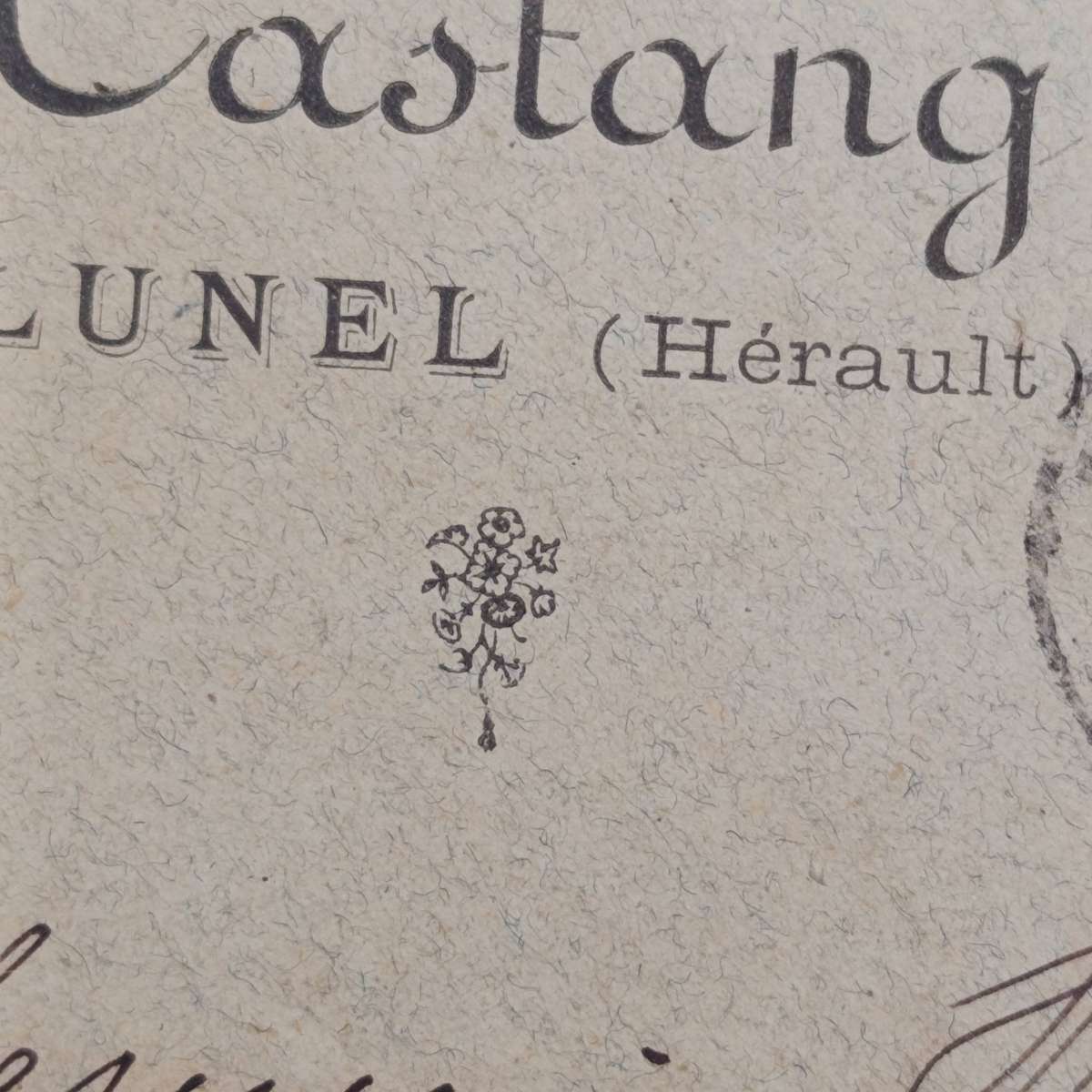 Postal cover front sent from France to Zurich, Switzerland with 3 French stamps cancelled 5 Oct 1904