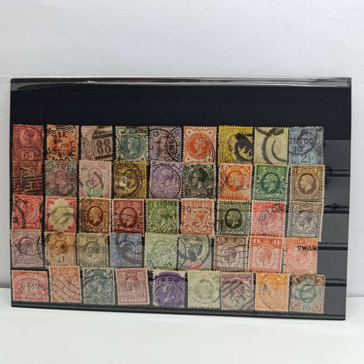 Nice lot of mostly Victorian, Edwardian and George 5 British stamps - some high value items included