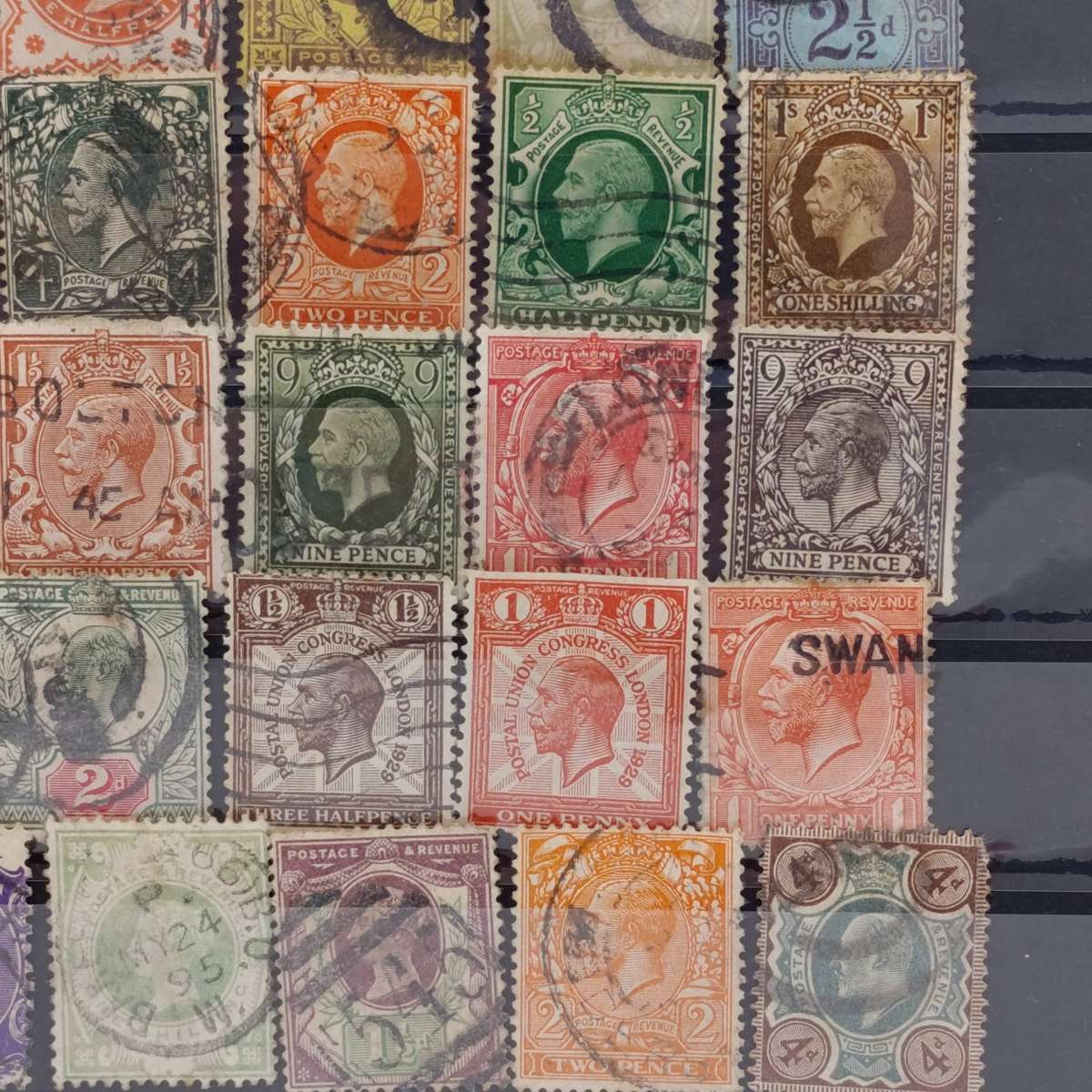 Nice lot of mostly Victorian, Edwardian and George 5 British stamps - some high value items included