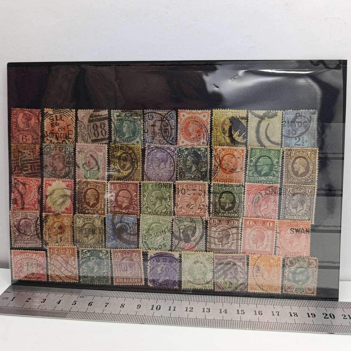 Nice lot of mostly Victorian, Edwardian and George 5 British stamps - some high value items included