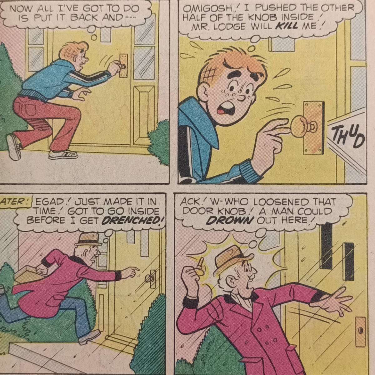 Lot of 6 vintage Archie series Laugh comics