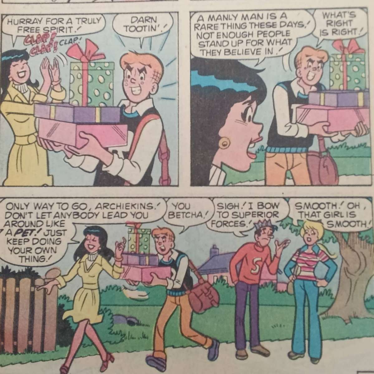 Lot of 6 vintage Archie series PEP comics