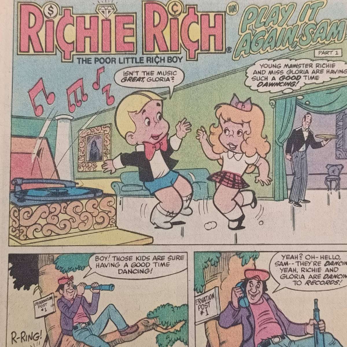 Lot of 6 vintage Richie Rich Cash comics