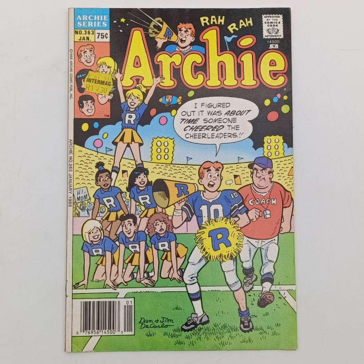 Lot of 6 vintage Archie comics