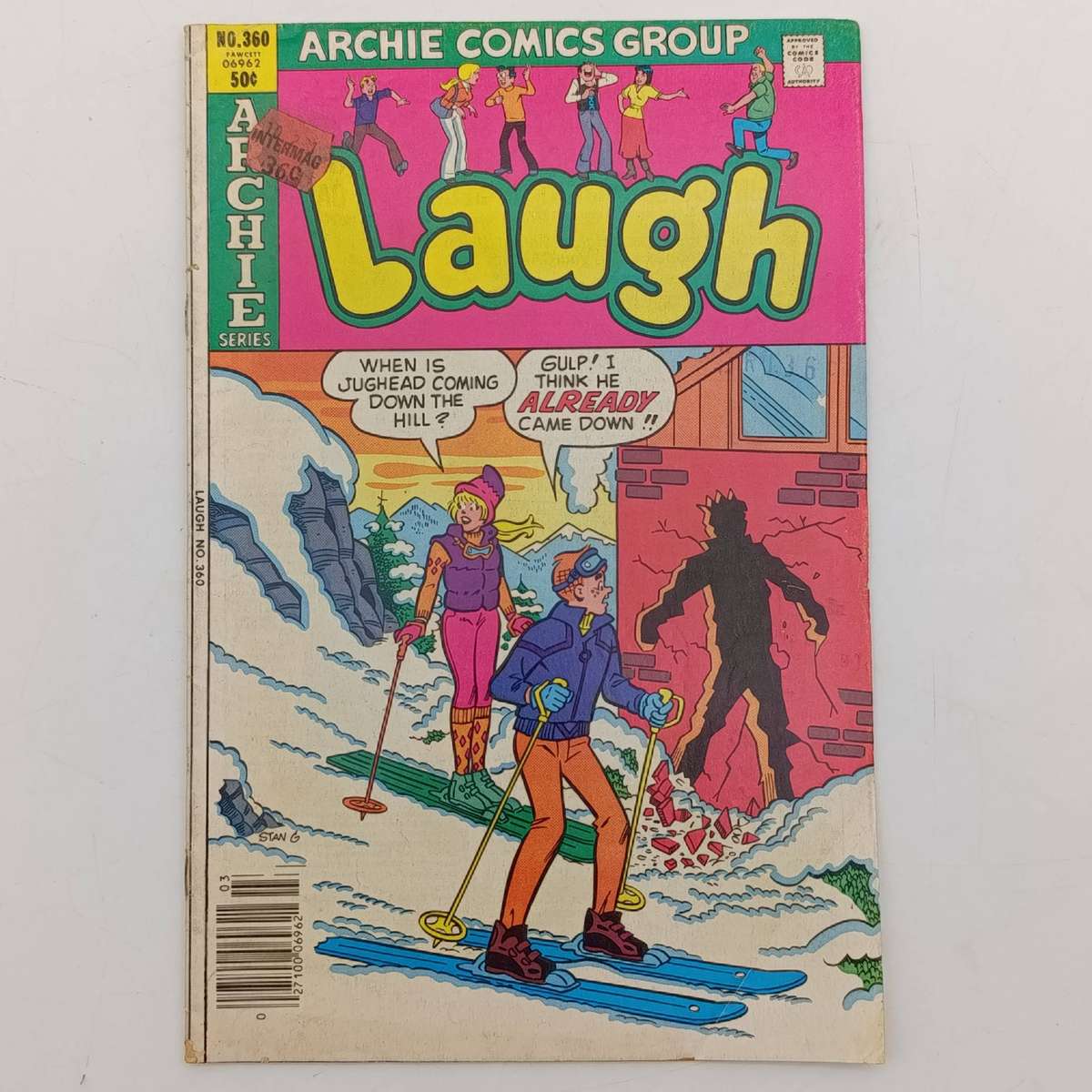 Lot of 5 vintage Archie series Laugh comics