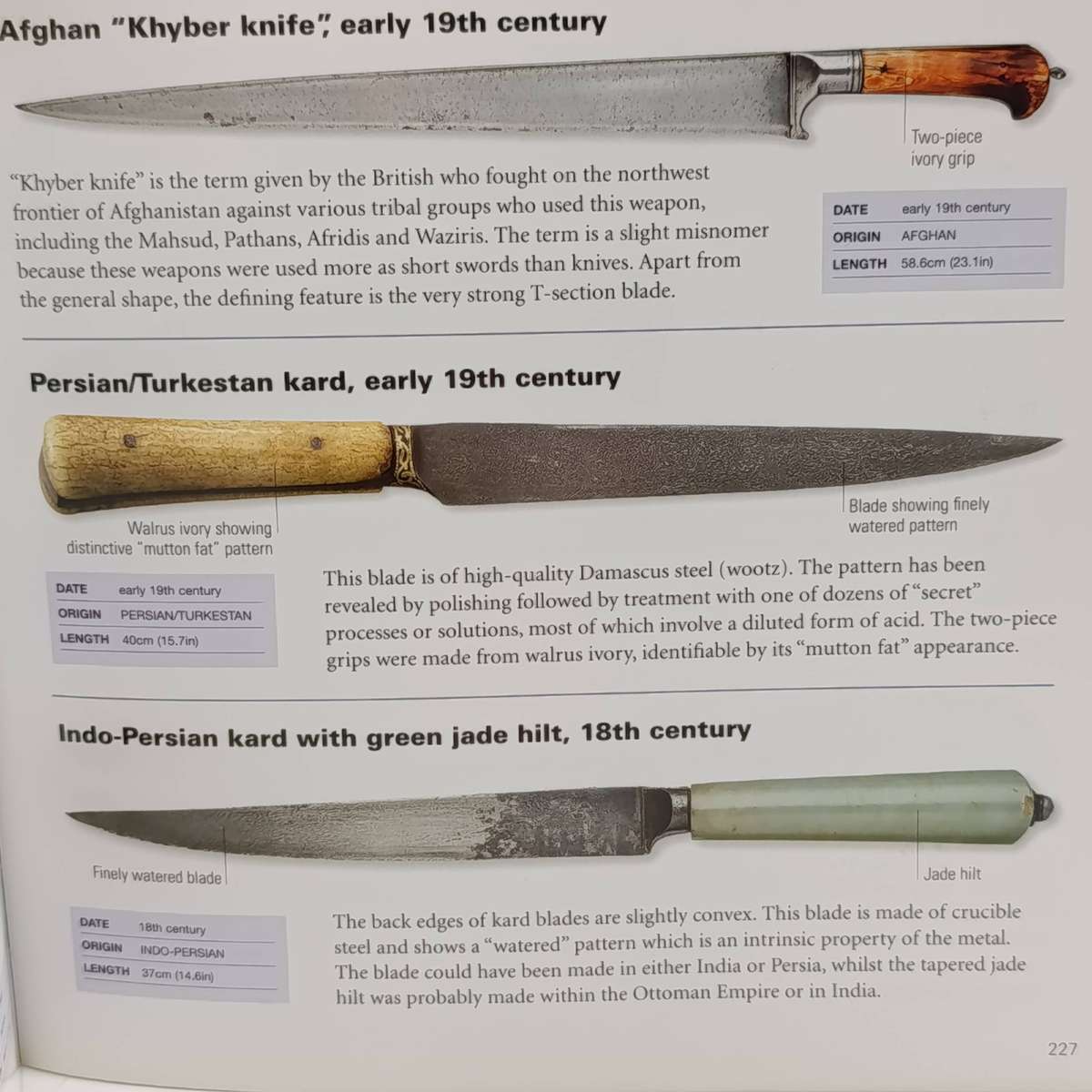 The World Encyclopedia of Knives, Daggers and bayonets by Dr Tobias Capwell