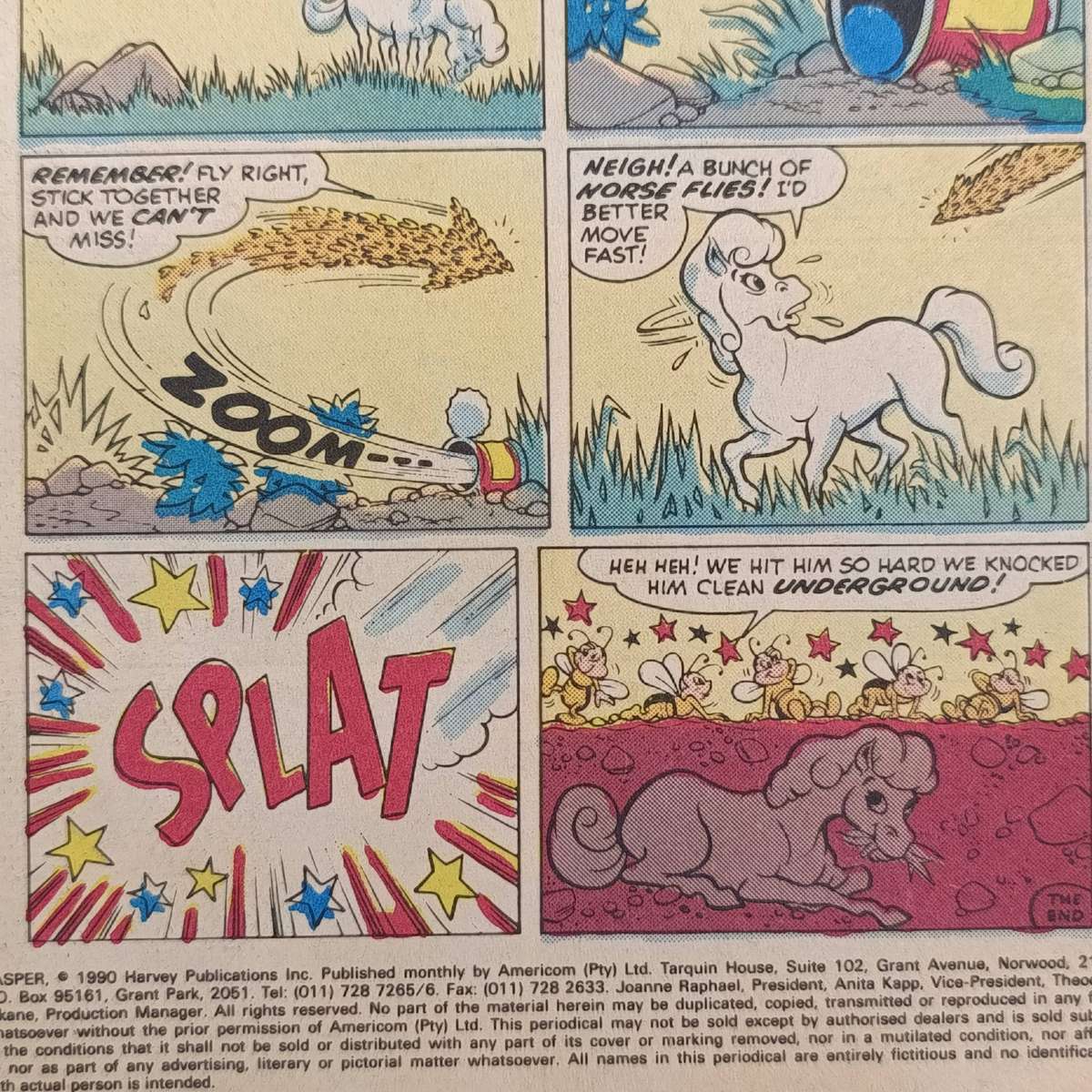 Lot of 5 vintage Richie Rich and Casper comics