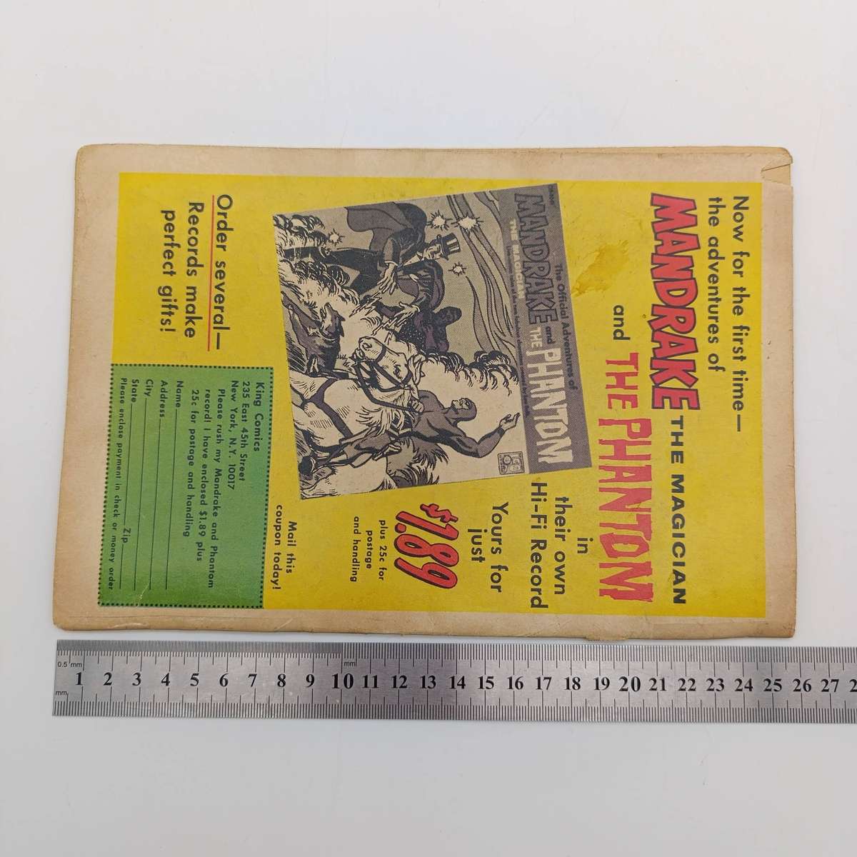 Lot of 2 King Comics The Phantom comics - #60 (1974)