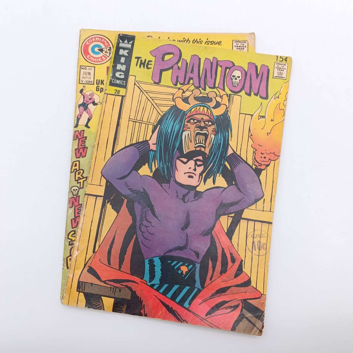 Lot of 2 King Comics The Phantom comics - #60 (1974)