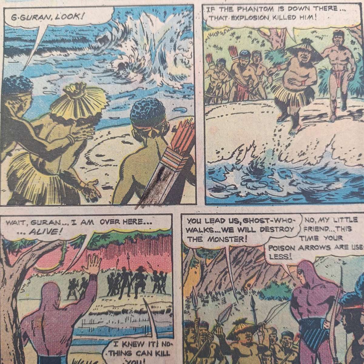 Lot of 2 King Comics The Phantom comics - #60 (1974)