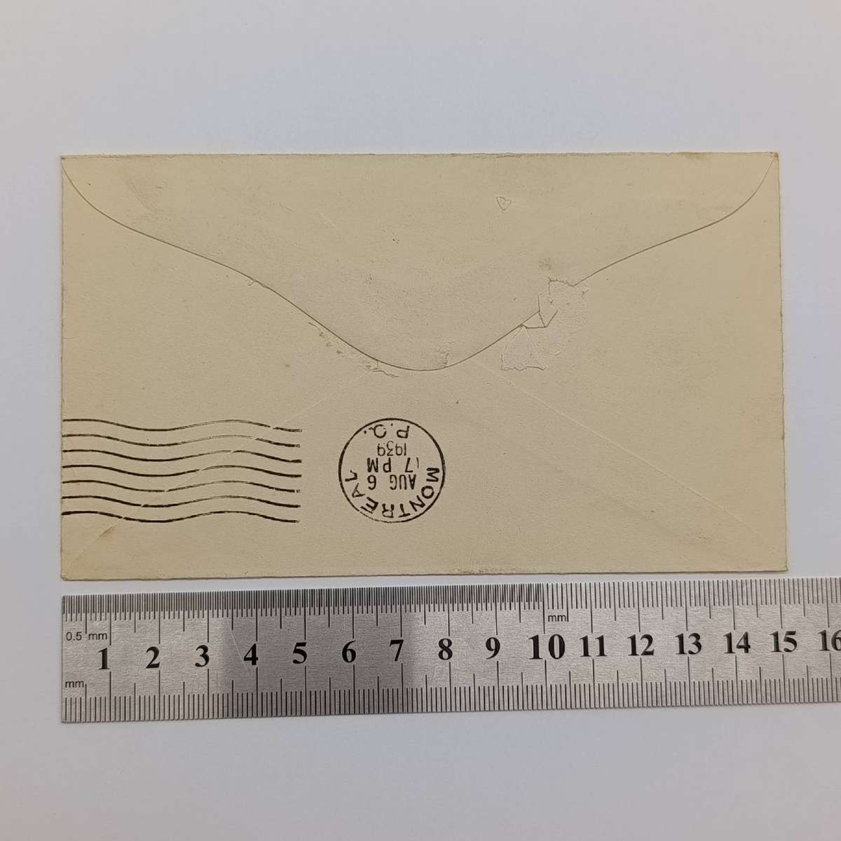 Letter first North Atlantic service London to Montreal, Canada via Caribou posted 2 Aug 1939