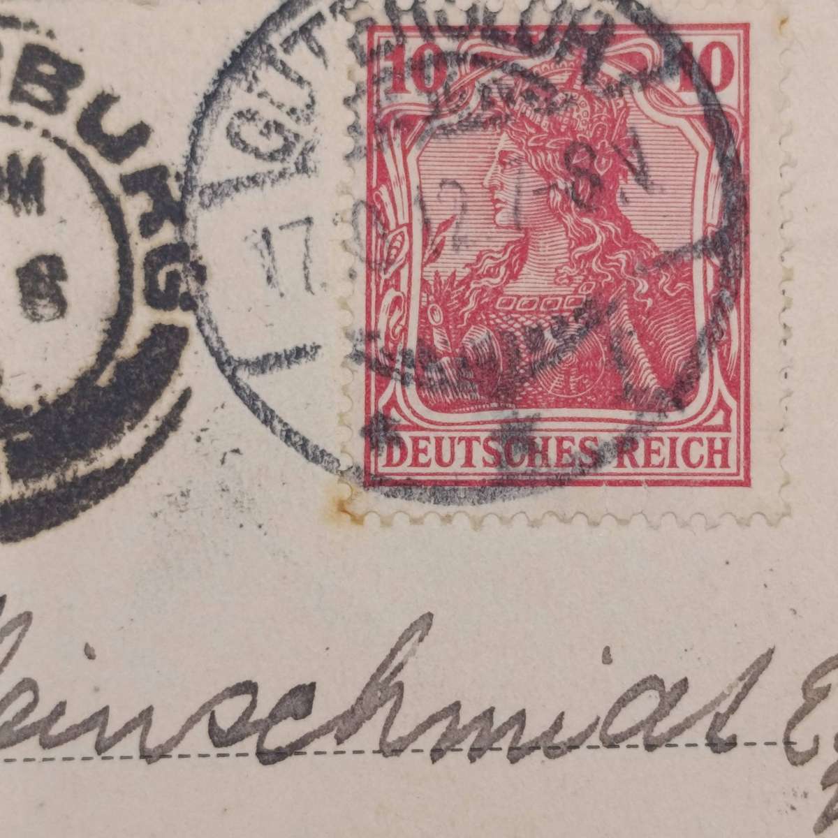 1912 Postcard Gutersloh Germany to Steynsburg, Cape Province