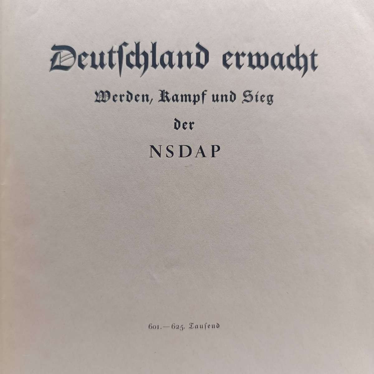 Deutschland Erwacht - The rise, struggle and victory of the NSDAP - complete album with all photos