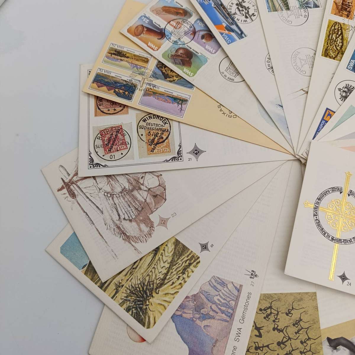 Lot of 27 different South West Africa First Day and other covers
