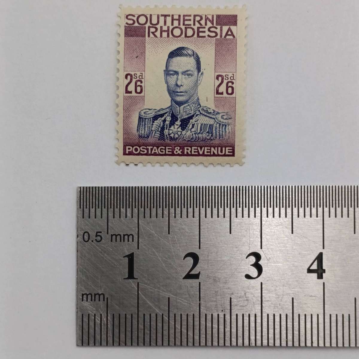 1937 Southern Rhodesia King George 6 Definitive issue mint hinged