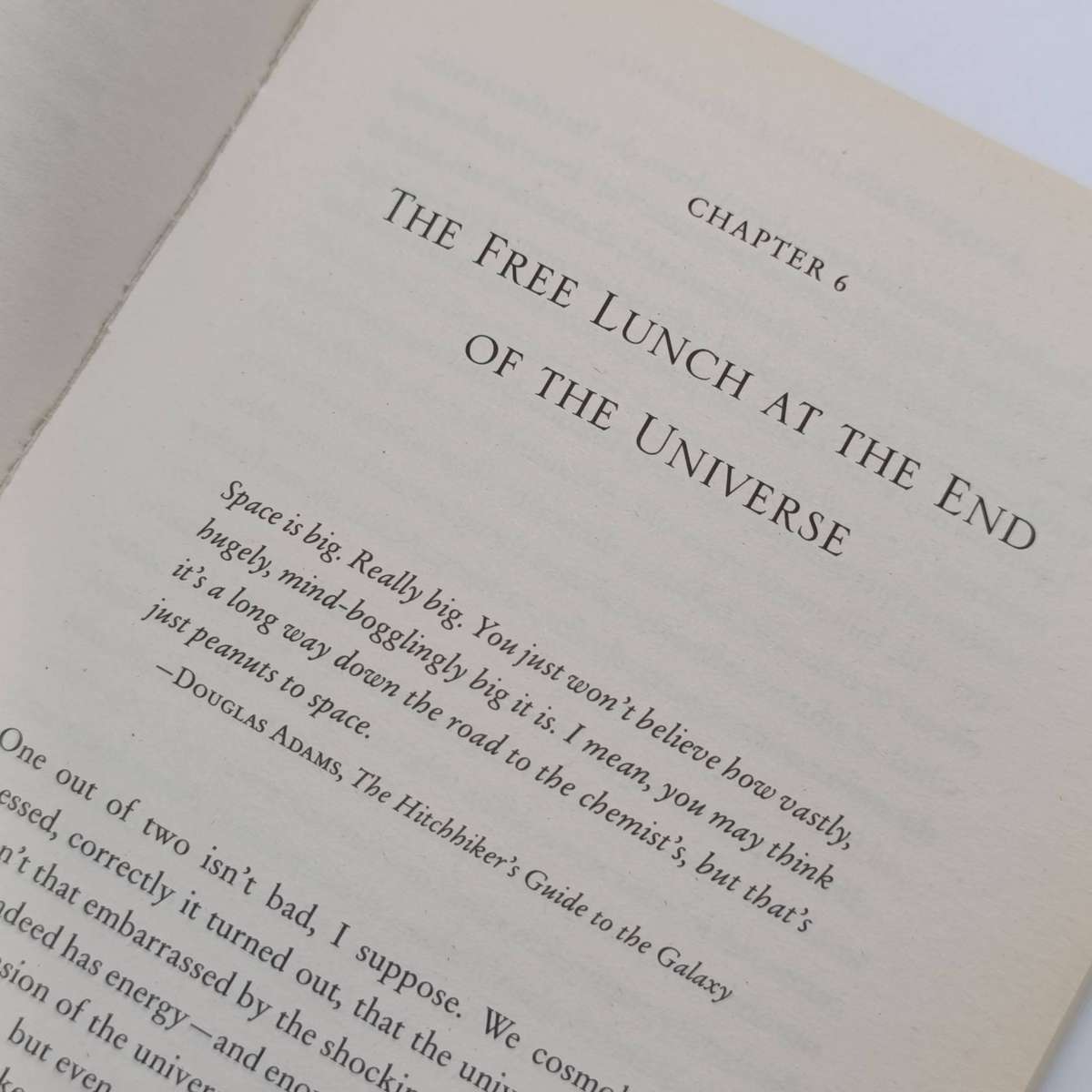A universe from nothing - Why there is something rather than nothing by Lawrence M. Krauss