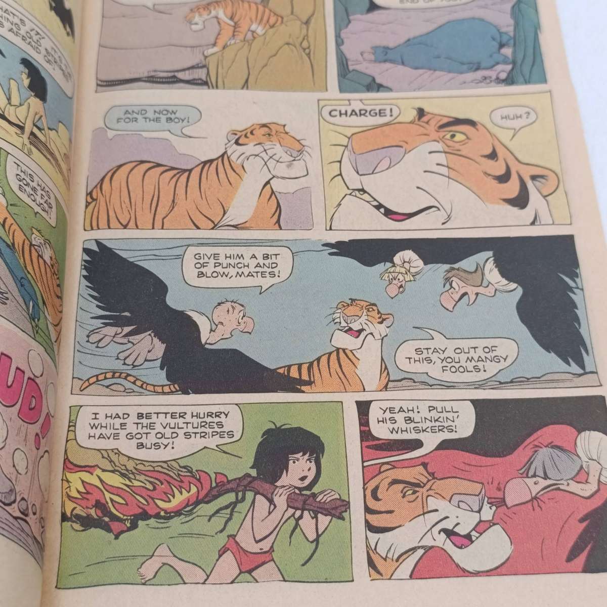 Jungle Book - No 1 Whitman Comics Vintage Collectible Comic Book