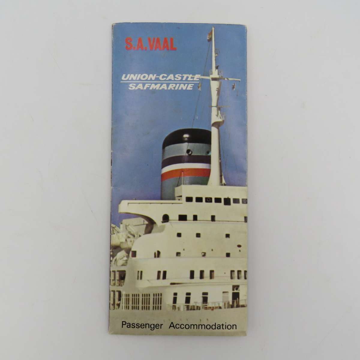 Union-Castle SA Vaal Passenger Accommodation brochure