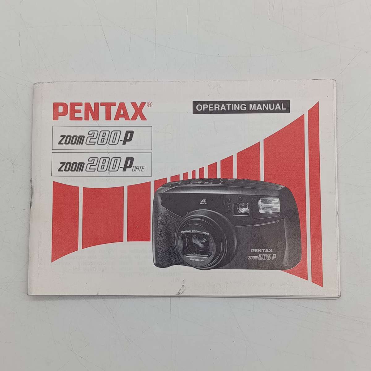 Pair of Pentax booklets - ESP10 115 zoom 280 P