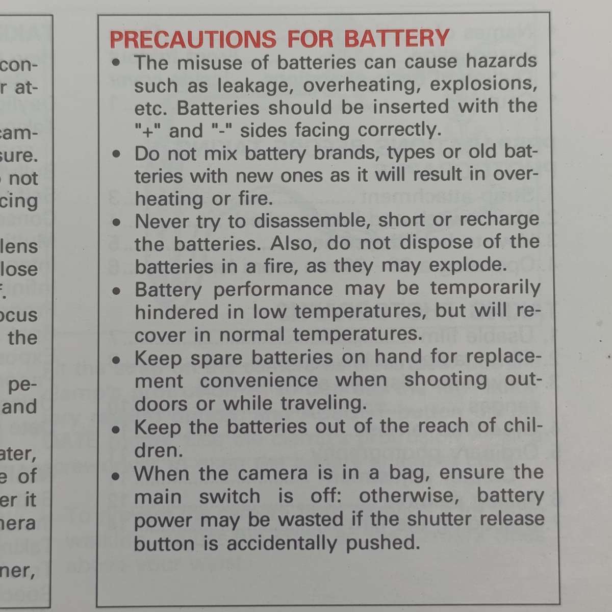 Pair of Pentax booklets - ESP10 115 zoom 280 P