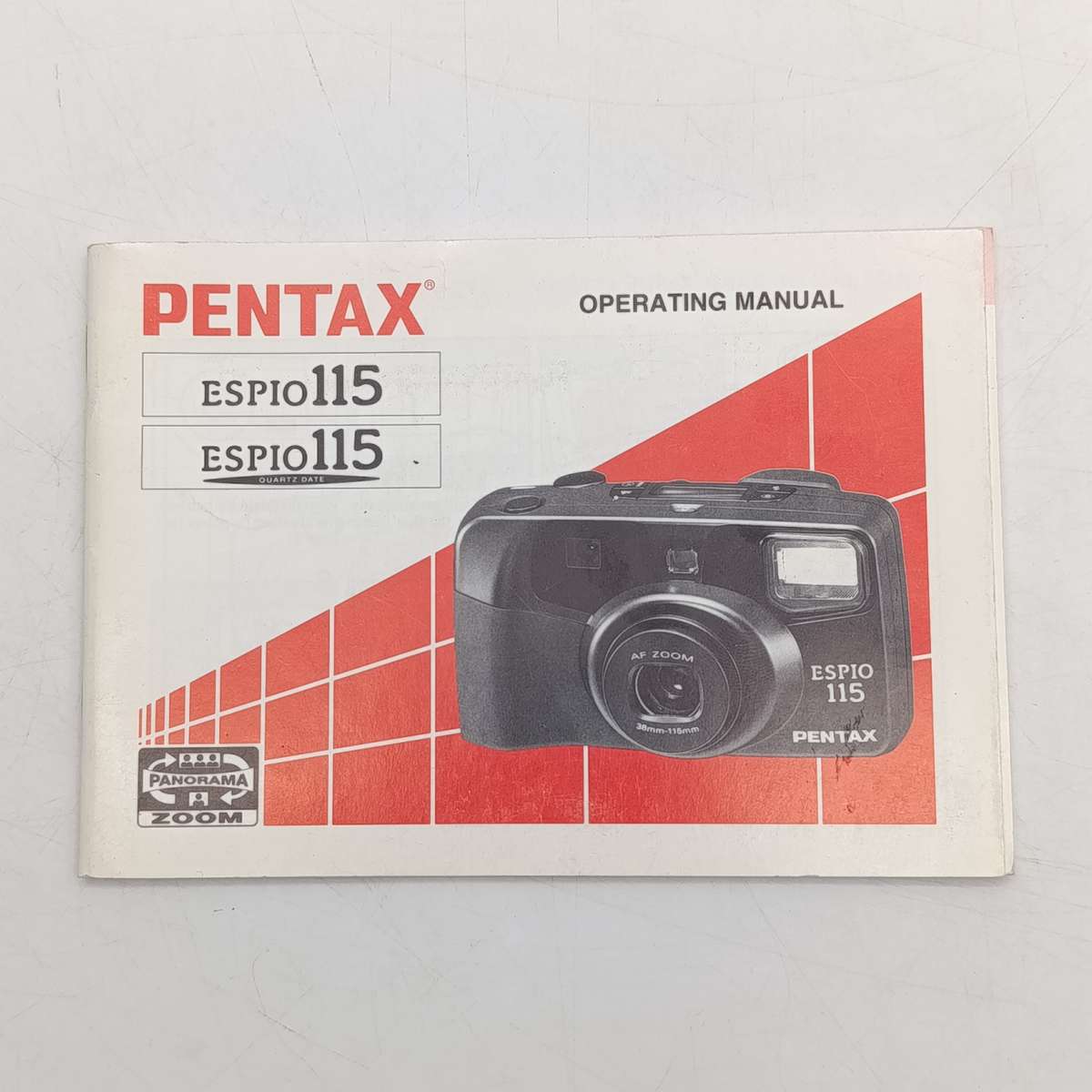 Pair of Pentax booklets - ESP10 115 zoom 280 P